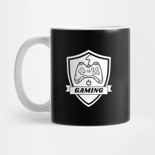 simple gaming emblem - gamer Mug